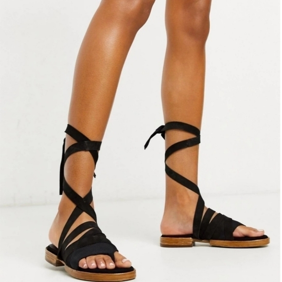 FREE People Sun Valley Wrap Sandal sz. 6 NWT - Picture 3 of 11
